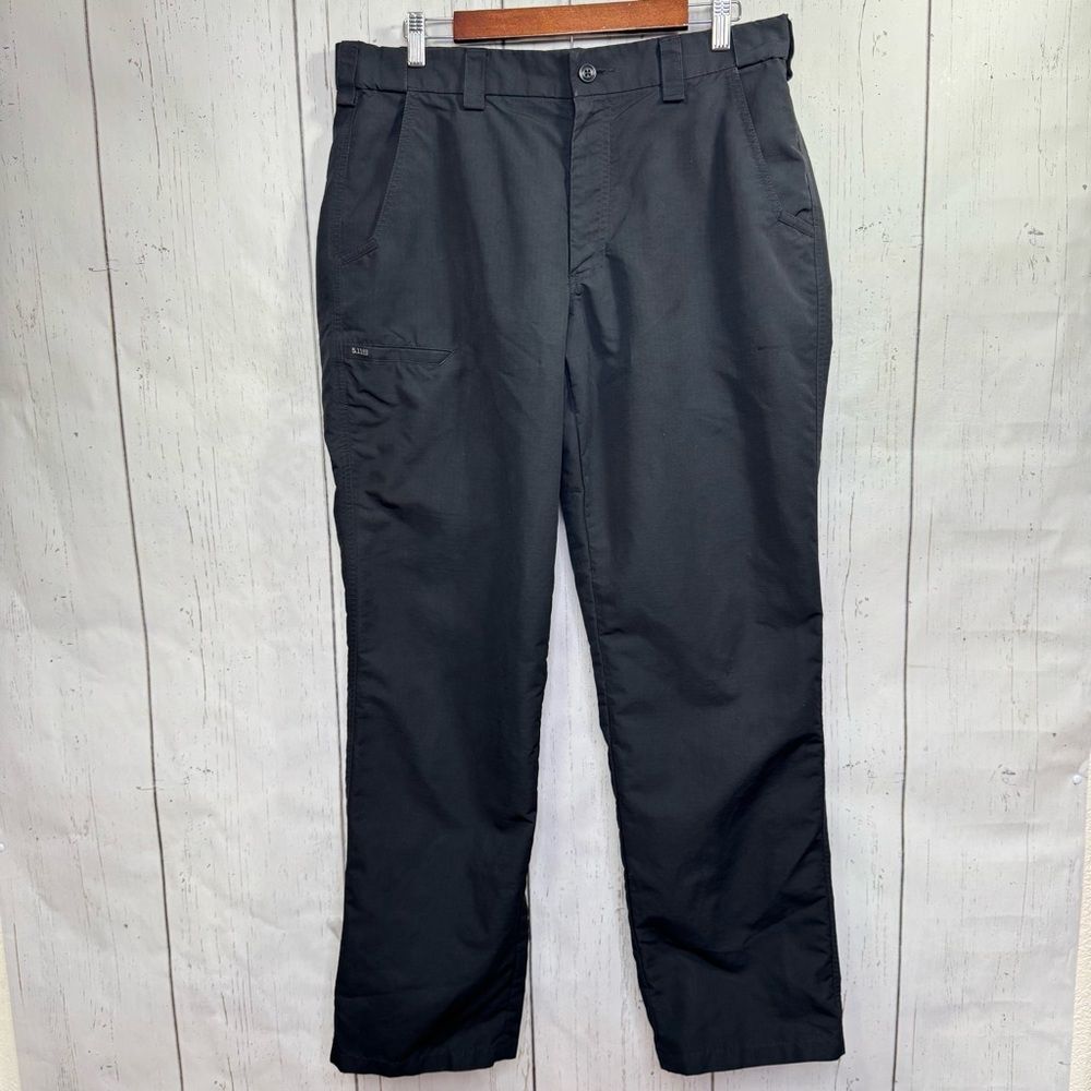 5.11 Tactical Black Cargo Pants Utility Outdoor Workwear Size W34 L30 Gorpcore